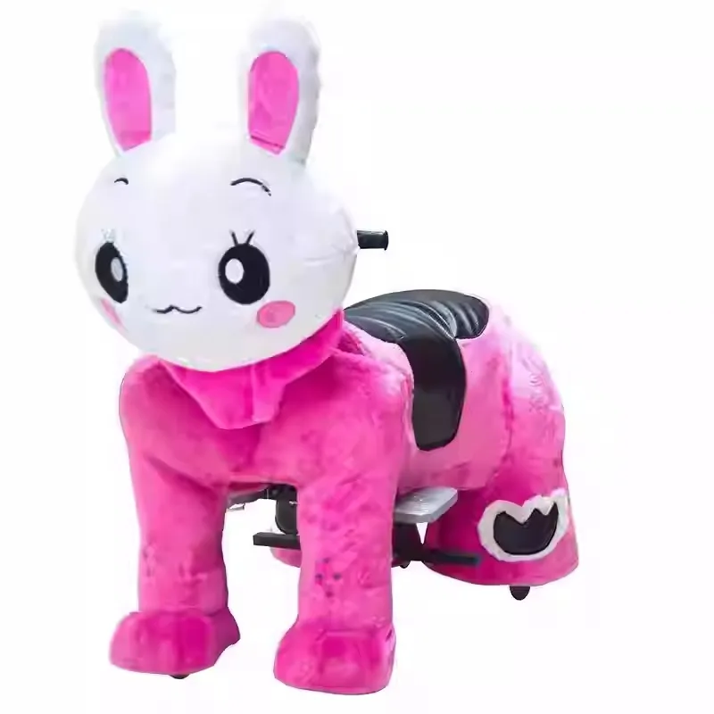 Kids Toys Mall - Mainan Kuda Plush Elektrik Bertenaga Baterai