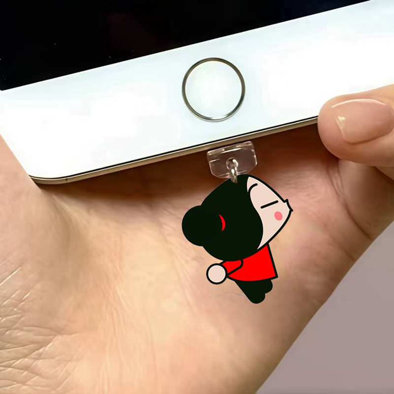 Xiaomi Kids Toys - Penutup debu ponsel Pucca Boneka Akrilik