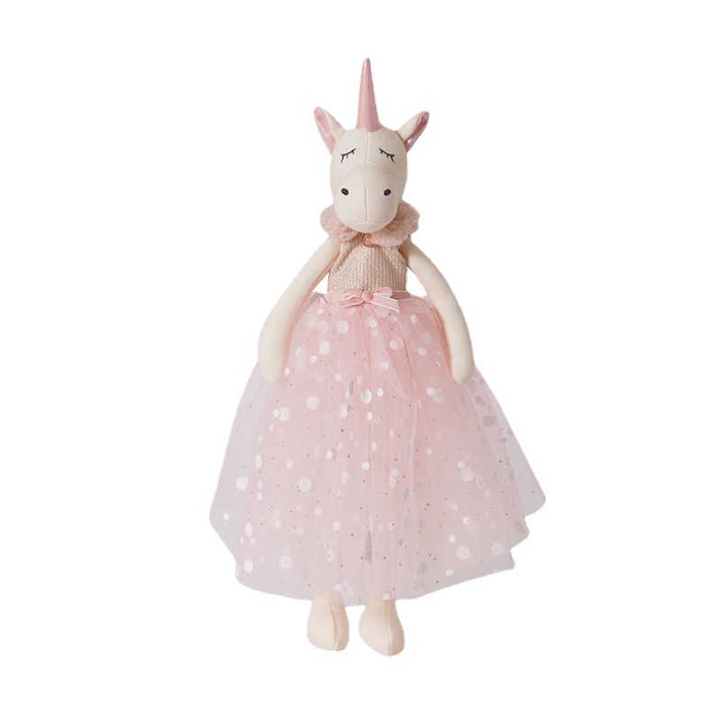 Unicorn Stuffed Toy - Boneka Unicorn Pink 38cm, Mainan Boneka