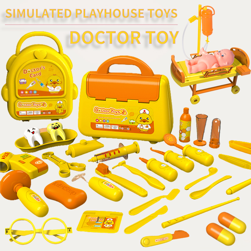 Kids Toys Doctor Set - Dokter Anak, Perawat, Dokter Gigi, Mainan
