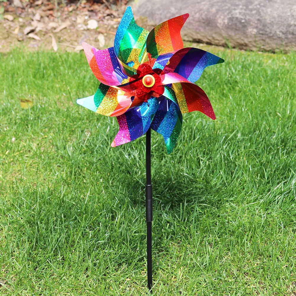Kids Yard Toys - Kincir angin dekorasi penolak burung, mainan