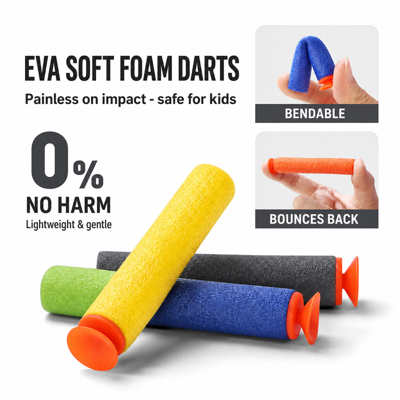 100PCS Paket Isi Ulang Dart Bu - Foam Dart Gun ulasan dan harga