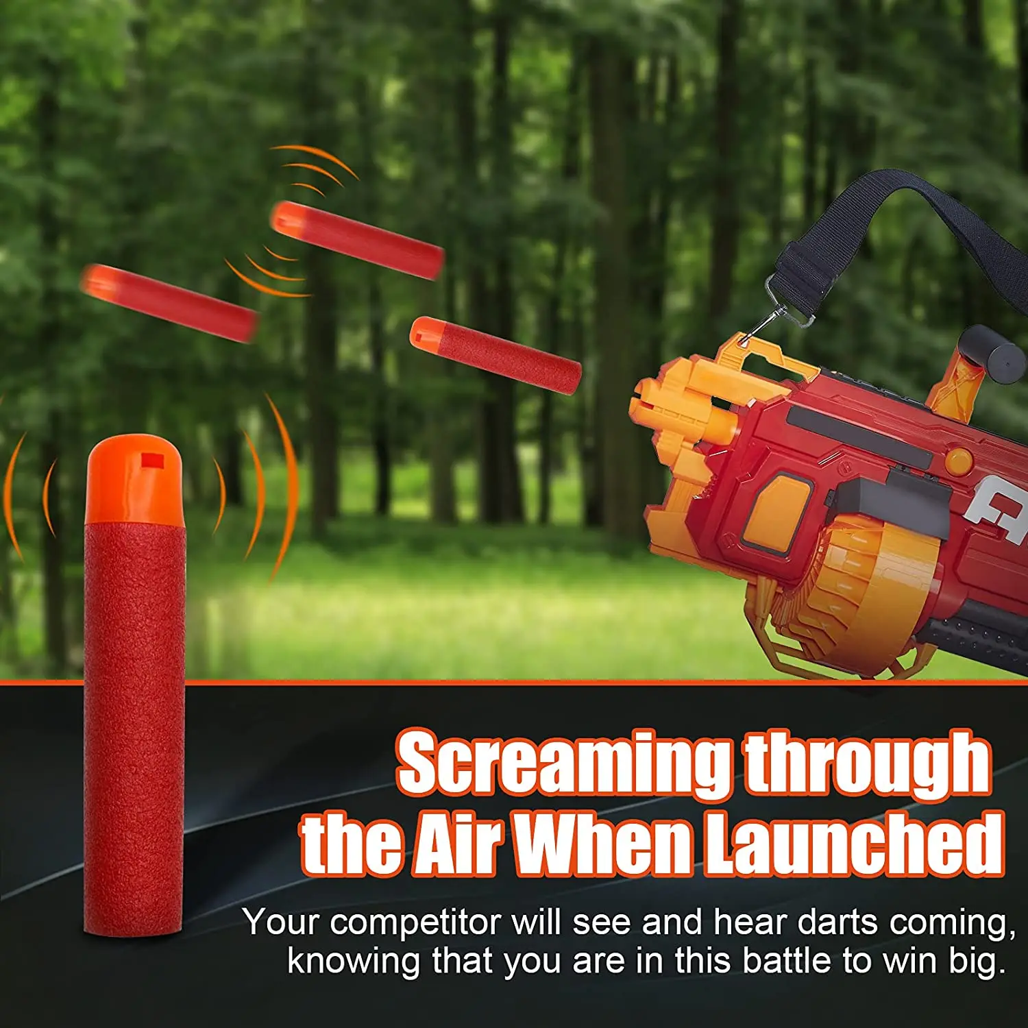 120 buah peluru busa isi ulang - Foam Dart Gun ulasan dan harga