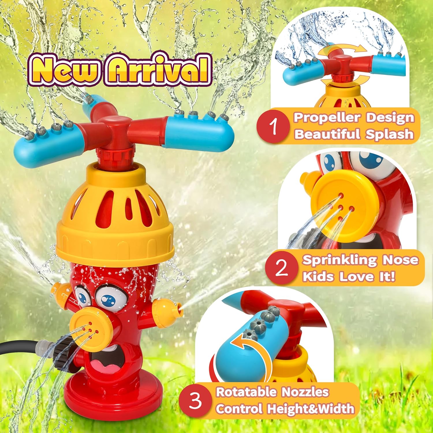 Mainan Semprotan Air Penyiram  - Kids Yard Toys ulasan dan harga
