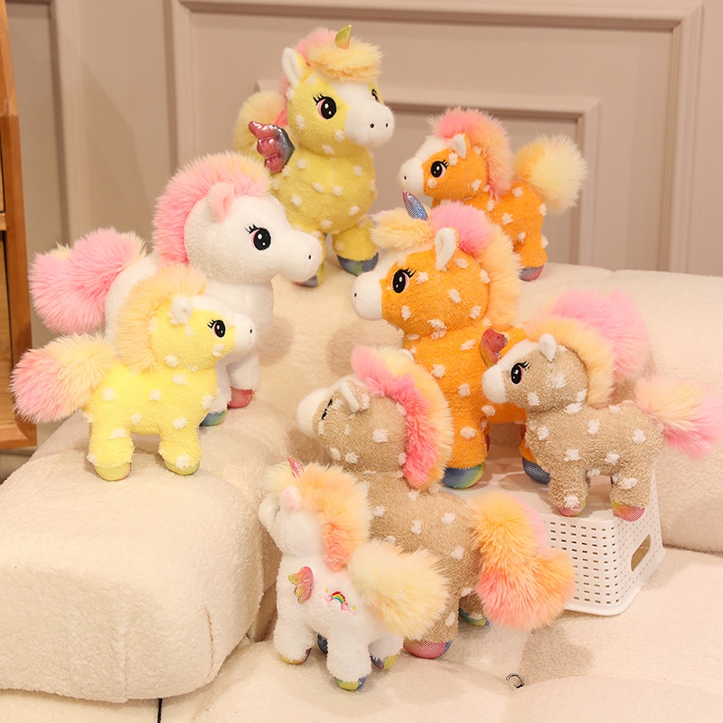25/30CM Mainan Mewah Kuda Sina - Unicorn Stuffed Toy ulasan dan harga