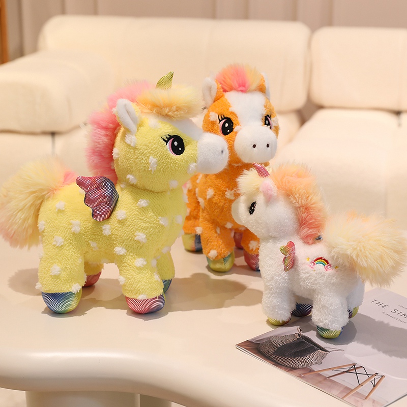 25/30CM Mainan Mewah Kuda Sina - Unicorn Stuffed Toy ulasan dan harga