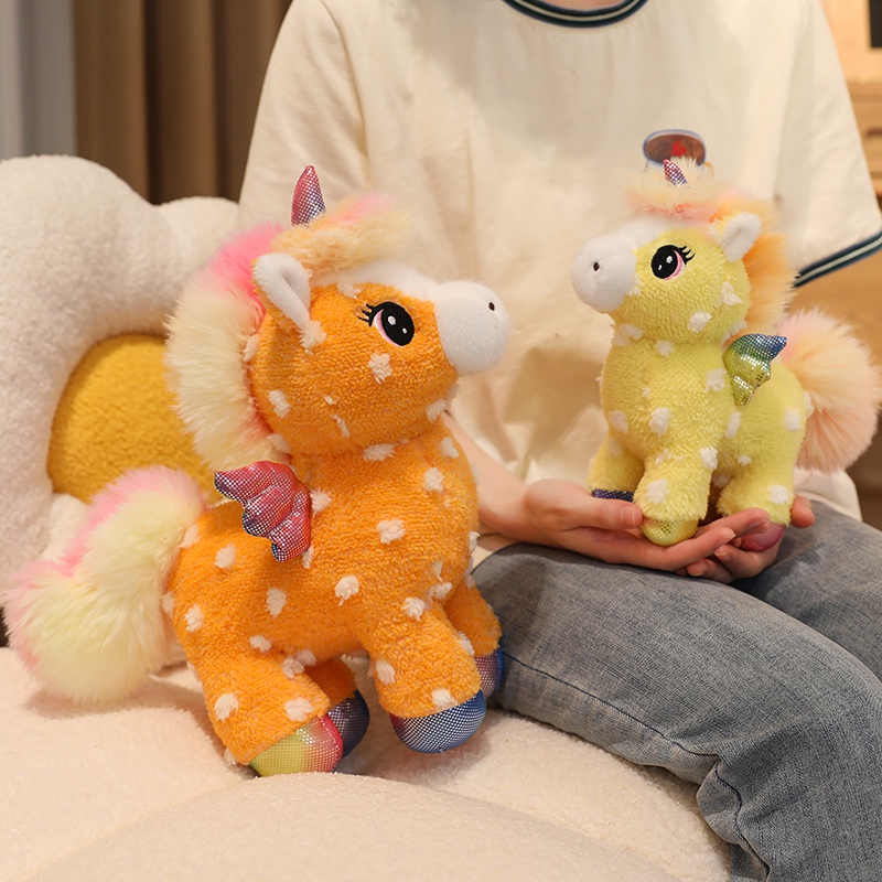 25/30CM Mainan Mewah Kuda Sina - Unicorn Stuffed Toy ulasan dan harga