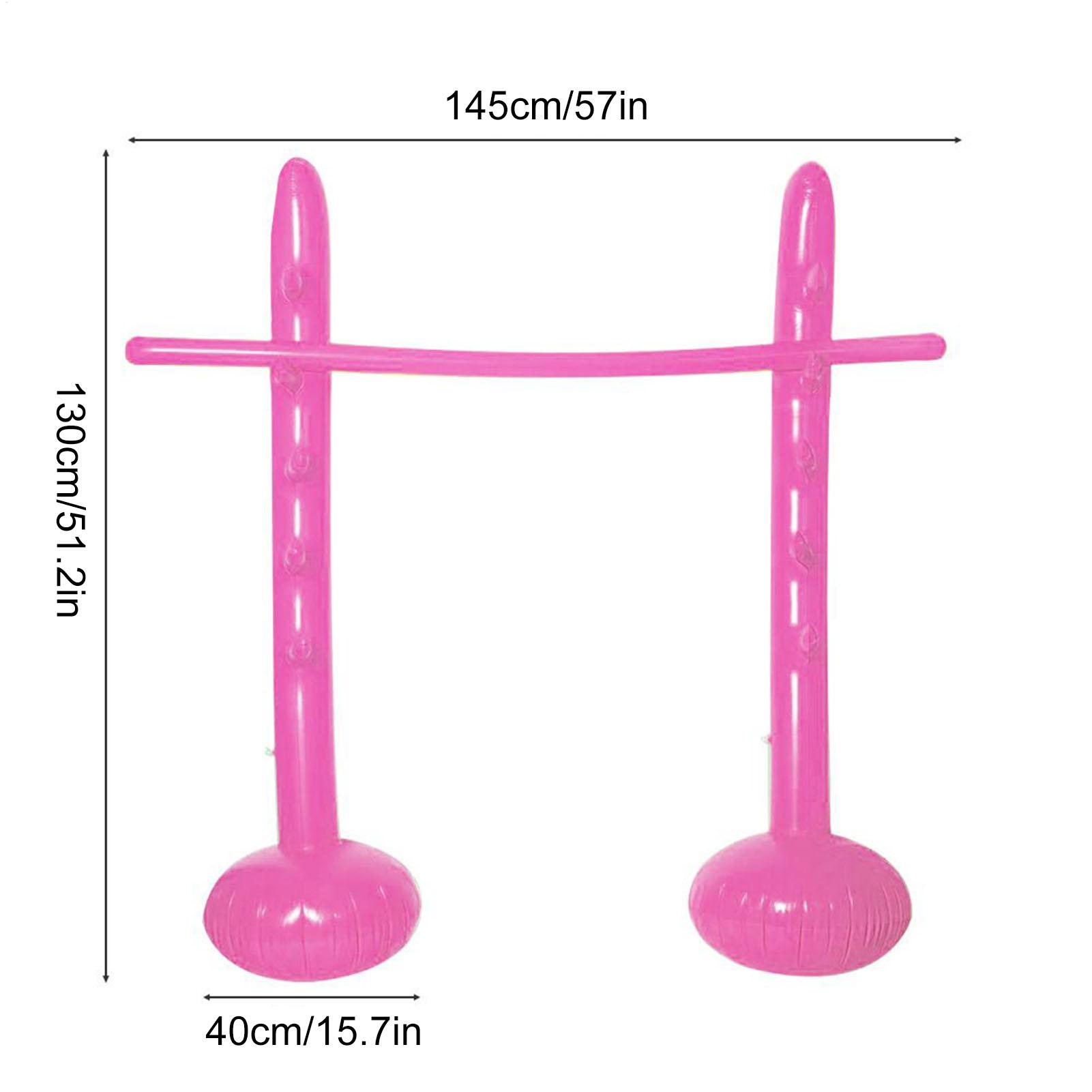 Tiang Limbo Tiup yang Dapat Di - Kids Yard Toys ulasan dan harga