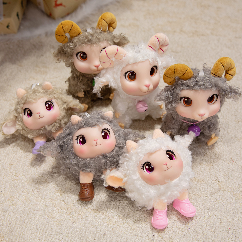 Boneka Domba Lucu Bahan Vinyl  - Kids Toys Animal ulasan dan harga
