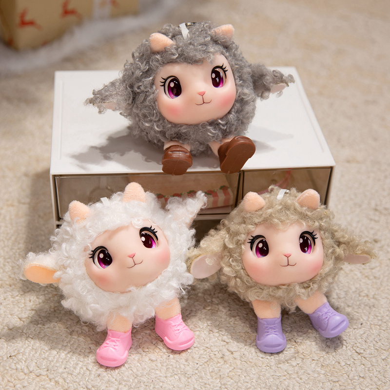 Boneka Domba Lucu Bahan Vinyl  - Kids Toys Animal ulasan dan harga