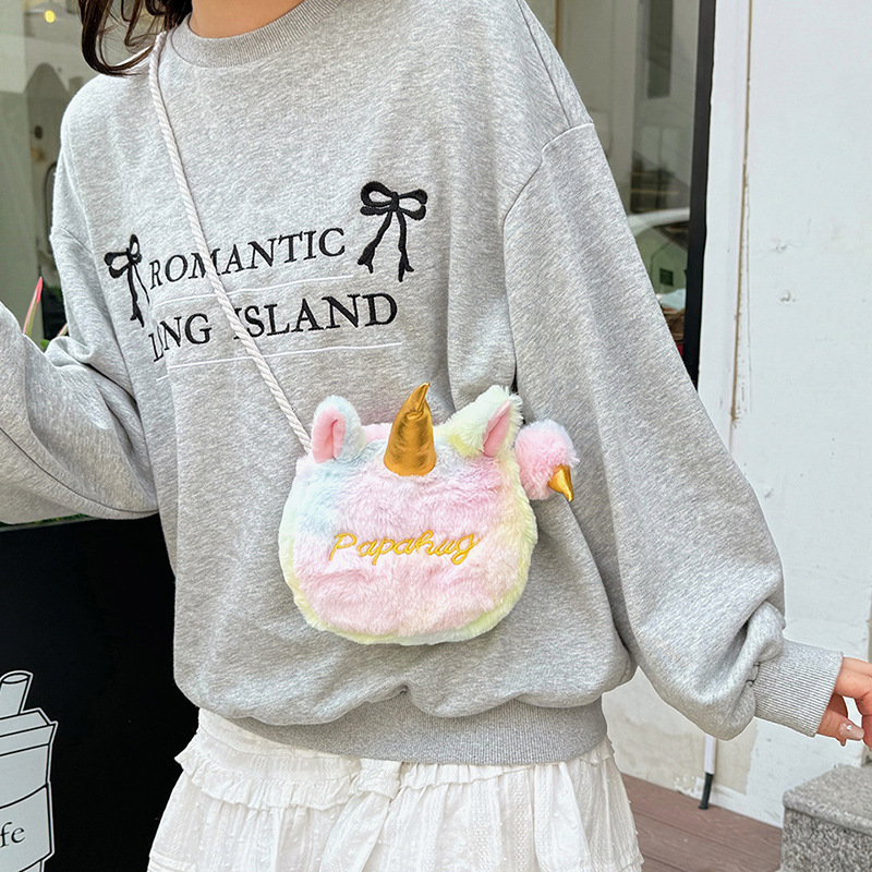 Tas bahu anak kartun Unicorn,  - Unicorn Stuffed Toy ulasan dan harga