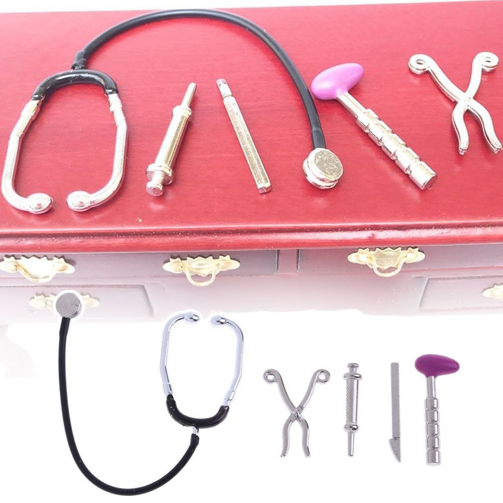 Set stetoskop rumah boneka, ak - Kids Toys Doctor Set ulasan dan harga