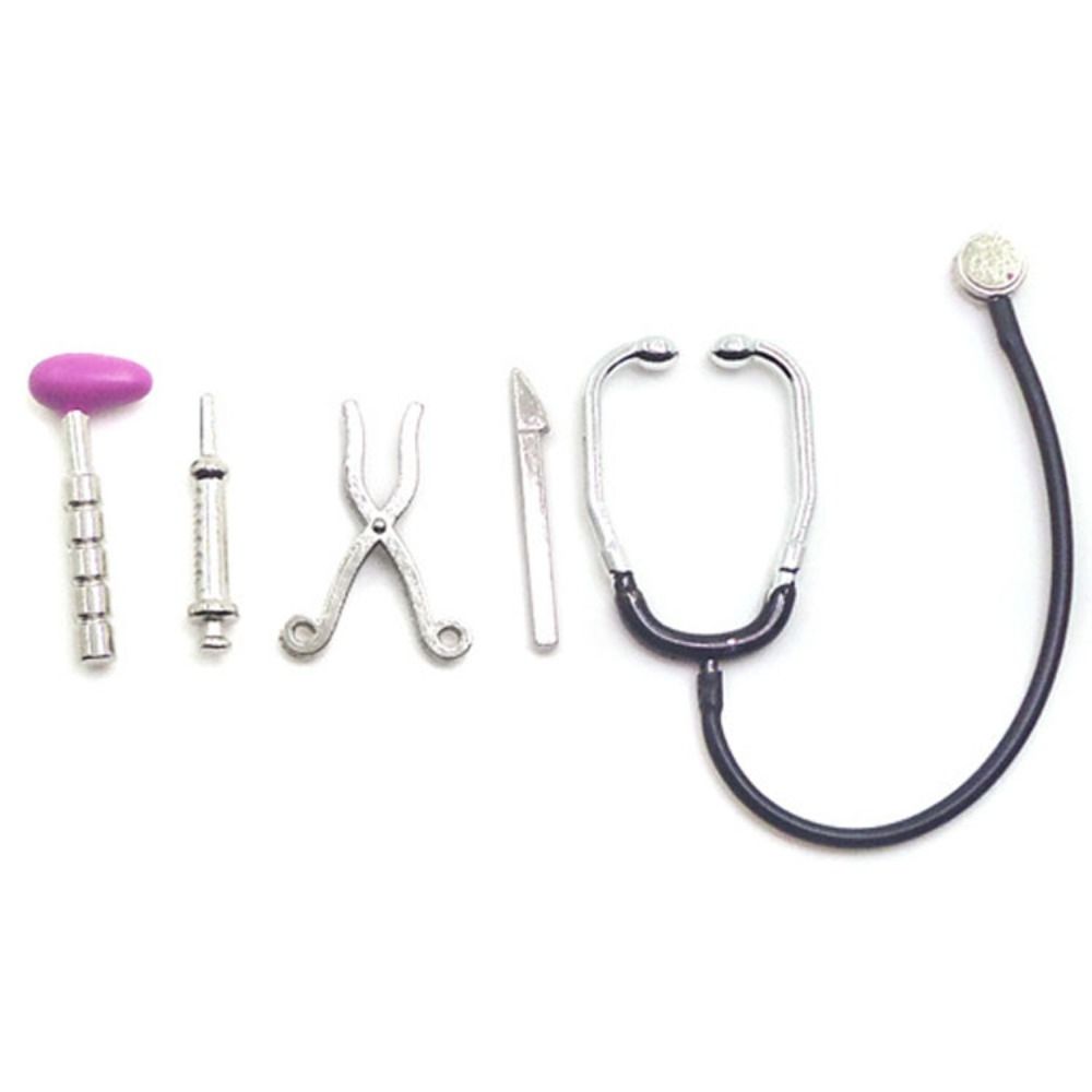 Set stetoskop rumah boneka, ak - Kids Toys Doctor Set ulasan dan harga