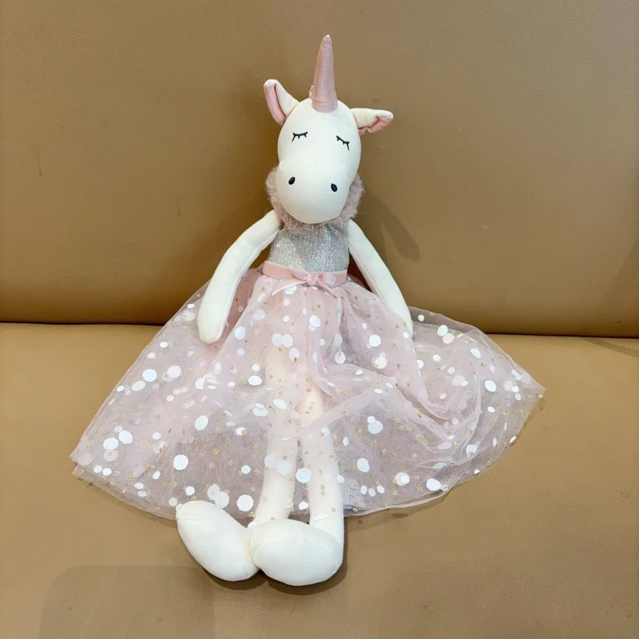 Boneka Unicorn Pink 38cm, Main - Unicorn Stuffed Toy ulasan dan harga