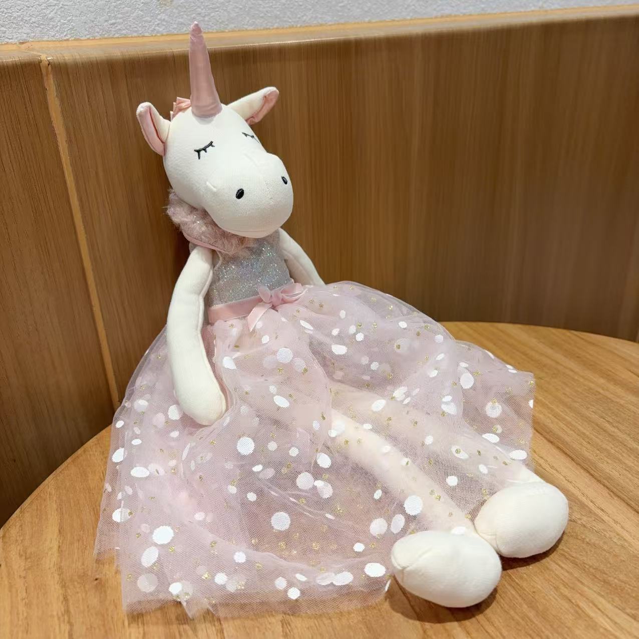 Boneka Unicorn Pink 38cm, Main - Unicorn Stuffed Toy ulasan dan harga