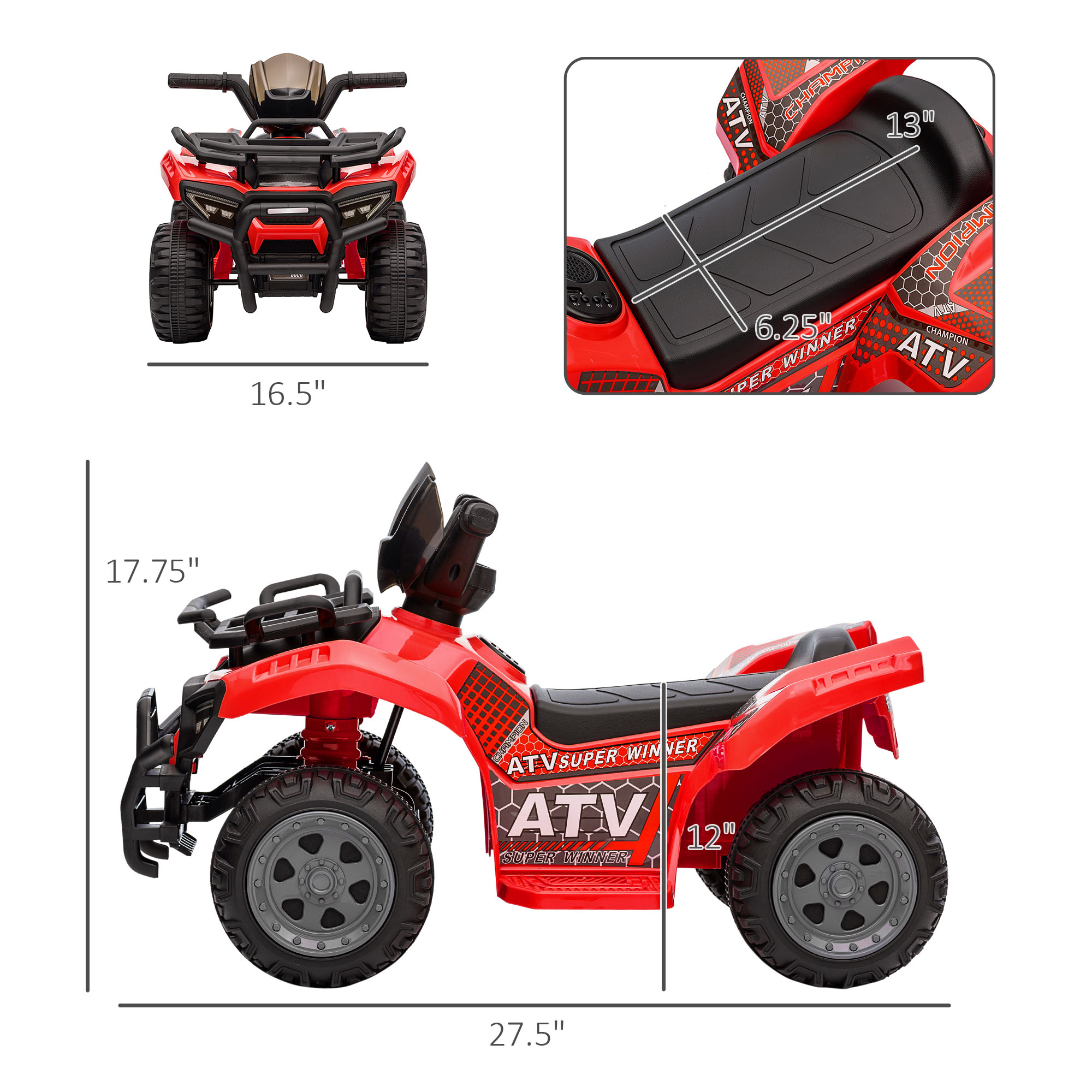 Mobil ATV Quad Empat Roda Bert - Kids Toys Quad ulasan dan harga