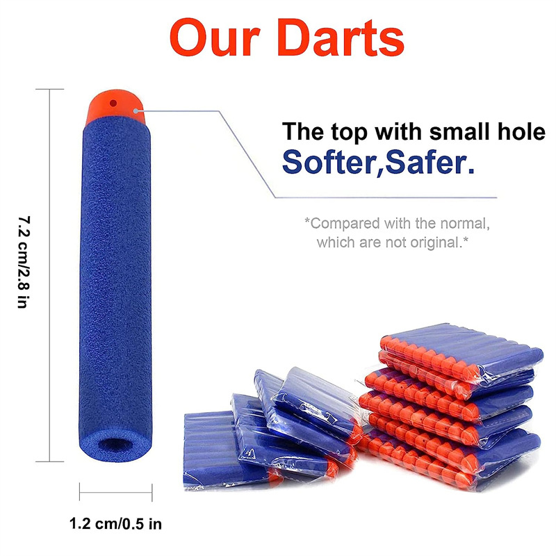 1000-50 Buah Peluru Busa Isi U - Foam Dart Gun ulasan dan harga