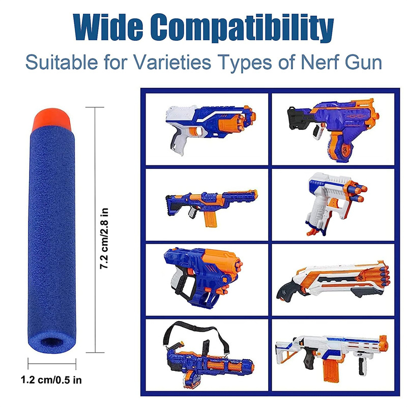 1000-50 Buah Peluru Busa Isi U - Foam Dart Gun ulasan dan harga
