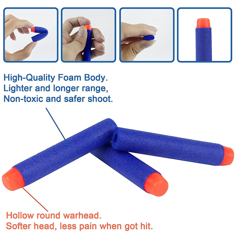 1000-50 Buah Peluru Busa Isi U - Foam Dart Gun ulasan dan harga