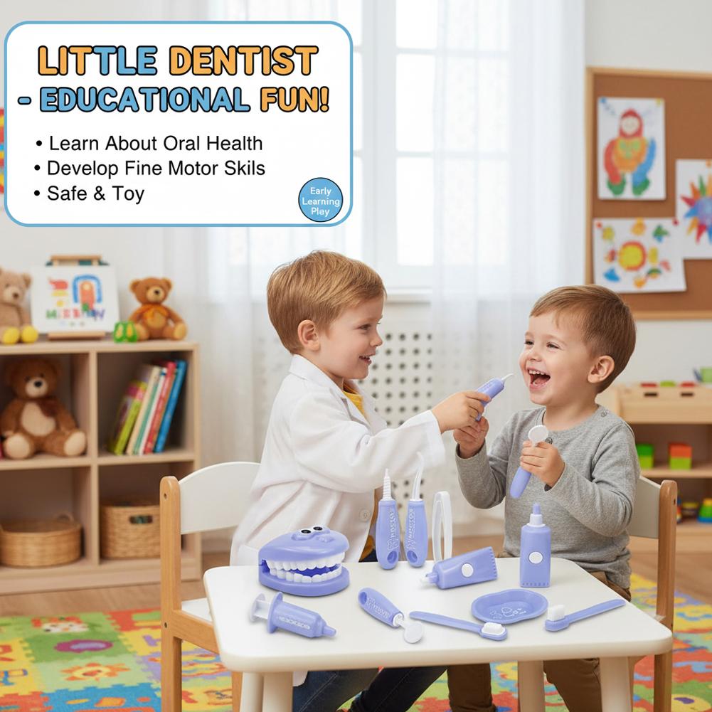 9PCS Set Mainan Dokter Gigi Si - Kids Toys Doctor Set ulasan dan harga