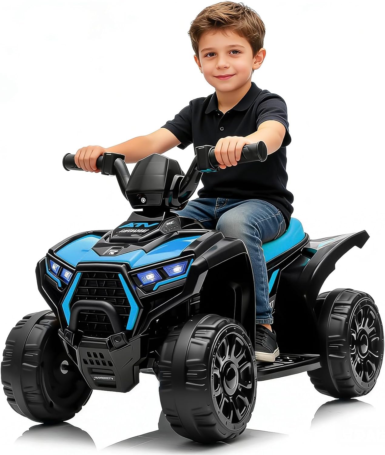 ATV Quad Anak-Anak 6V Biru, 39 - Kids Toys Quad ulasan dan harga